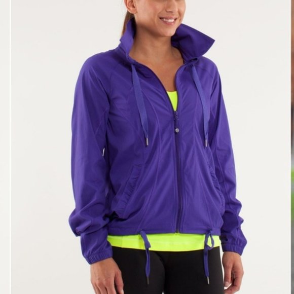 lululemon athletica Jackets & Blazers - Lululemon Bruised Berry Transition Jacket